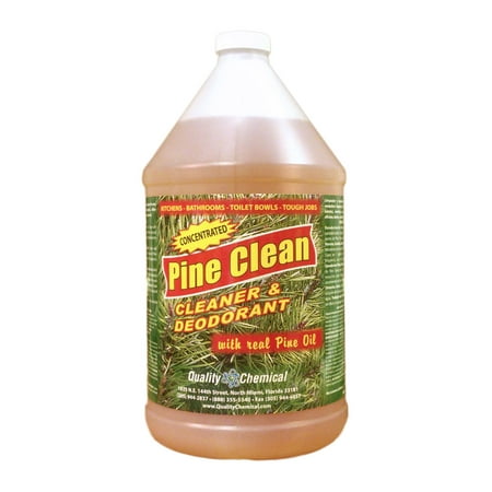 Pine Clean - A powerful, pleasant, deodorizing cleaner - 1 gallon (128 (Best Stain For Pine Floors)