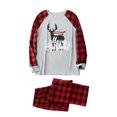 thumbnail image 1 of ITFABS Tenue de Noël Parent-Enfant, Pyjama à Manches Longues Imprimé Élan, 1 of 8