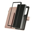 thumbnail image 5 of Dteck Crossbody Wallet Case for Samsung Galaxy Z Fold 6, Z Fold 6 Wallet Case with 6-Card Holder & Zipper Pocket Handbag Purse Magnetic Buckle Soft PU Leather Phone Case for Samsung Z Fold6,Rosegold, 5 of 8