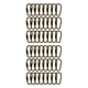 thumbnail image 1 of Bewildely Paquete de 24 mosquetones con cierre de anillo en D, ganchos para llavero, clips, soporte para regalos Type3 NO3, 1 of 6