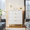 White, variant on Luku 5 Drawer Contemporary Dresser for Bedroom, White Chest with Gold Handles and Metal Legs, Wide Storage Drawers for Entryway, Living Room