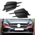 thumbnail image 2 of Car Front Bumper Fog Light Cover Grilles for C-Class W205 2018-2020 A2058857202 A2058857302, 2 of 5