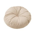 thumbnail image 4 of Vsenkes Round Floor Pillow Floor Cushion for Indoor Bedroom Home Couch Chair Bed Car Beige, 4 of 9