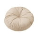 thumbnail image 4 of Cojín de almohada de piso redondo cojín de cojín cojín cojín de meditación para sala de estar en el interior de sofá cama de al aire libre Beige, 4 of 8