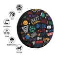 thumbnail image 4 of Fotbe Basketball Funda de Llanta de Repuesto con Estampado, Engrosada, Ajuste Universal para Jeep, Remolque, RV, SUV, Camión-16 inch, 4 of 6