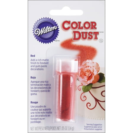 Wilton 703-101 Color Dust Food Decorative, Red [Red]