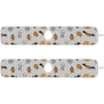 thumbnail image 3 of Coolnut 2 Pack Faucet Mat Splash Guard for Kitchen Sink, Halloween Bats 14x5 Inch Super Absorbent Microfiber Sink Protector Mat, Kitchen Sink Mat Machine Washable Kitchen Sink Accessories, 3 of 7