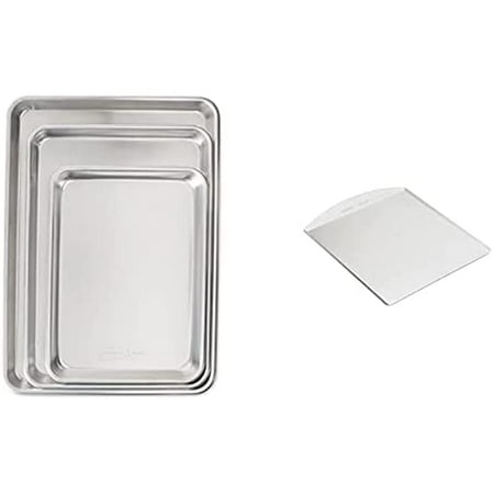 

Nordic Ware 3 Piece Baker s Delight Set Aluminum & Ware Natural Aluminum Commercial Large Classic Cookie Sheet