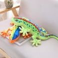 thumbnail image 1 of Lifelike Gecko Reptile Animal Plush Stuffed Doll Soft Bed Decor Trick Toy Gift, 1 of 8
