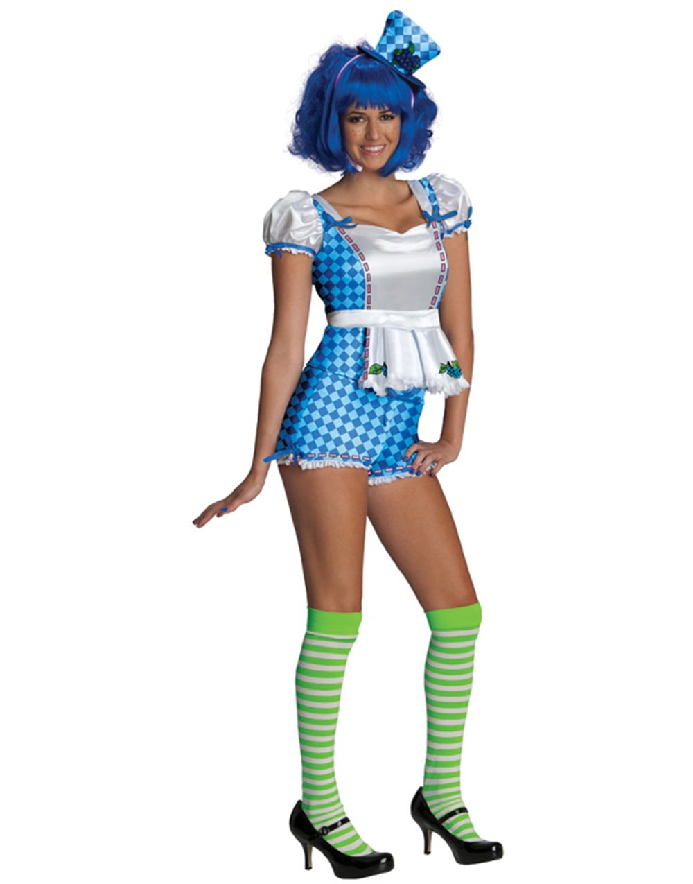 Adult Women's Blueberry Muffin Strawberry Shortcake 90's Cartoon Costume...