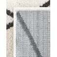 thumbnail image 6 of Unique Loom Trellis Frieze Collection Area Rug - Geometric (5' Octagon Ivory/Gray), 6 of 7