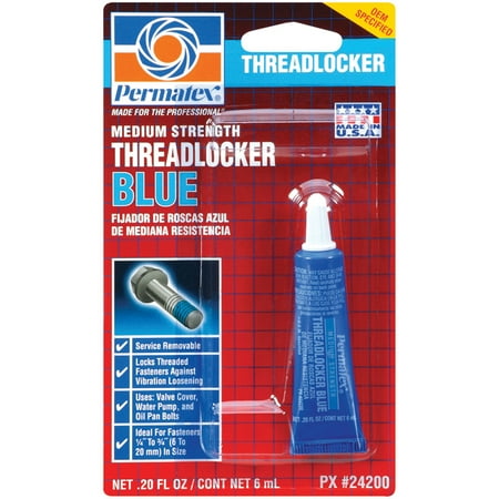 - Spray Nine Corporation/Knight 24200 Permatex Threadlocker Blue, 6Ml