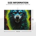 thumbnail image 2 of Kdxio Fluorescent Wolf for Dish Drying Mat,24*18 inch Absorbent Dish Drainer Kitchen Counter,Large Size Dish Drying Pad for Countertops,Draining Racks, 2 of 6