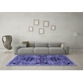 thumbnail image 3 of Ahgly Company Indoor Rectangle Persian Blue Traditional Area Rugs, 7' x 10', 3 of 4