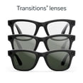 thumbnail image 6 of Ray-Ban Meta Wayfarer Gen 2 Smart Glasses, AI Meta Glasses with Photo and Video, Size 53, Shiny Black/Transitions Graphite Green, 6 of 10