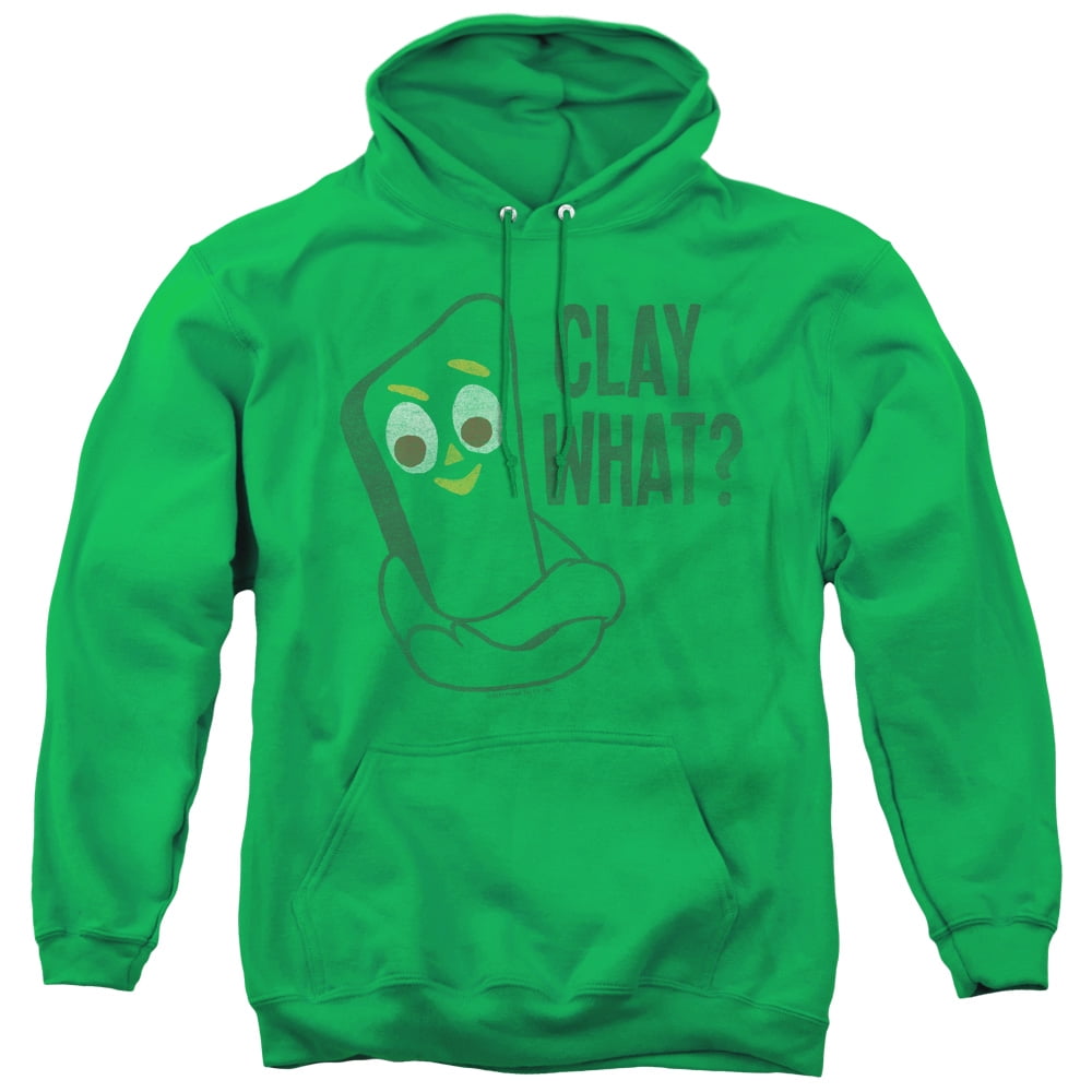 clay green hoodie