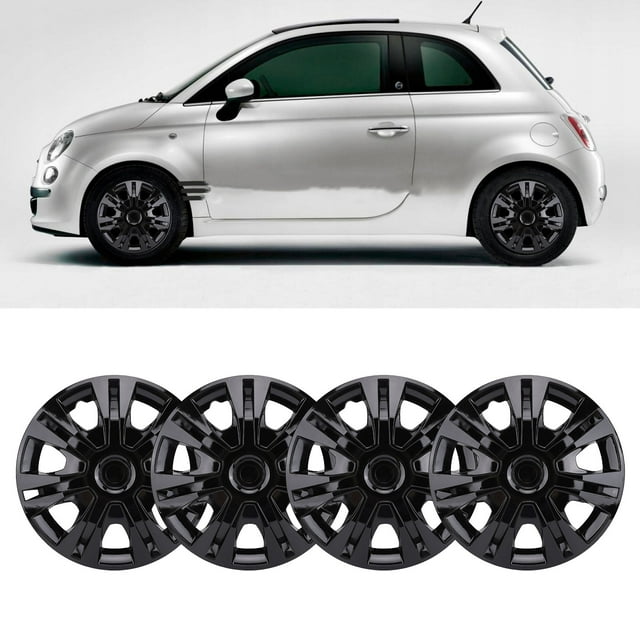 16 Inch Wheel Hub Caps 4PCS Universal ABS Wheel Rim Cover Replacement for Altima Escape