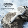 thumbnail image 6 of White pet spray one button hair removal comb dog hair removal pet comb cat modeling beauty odor removal comb hair, 6 of 7