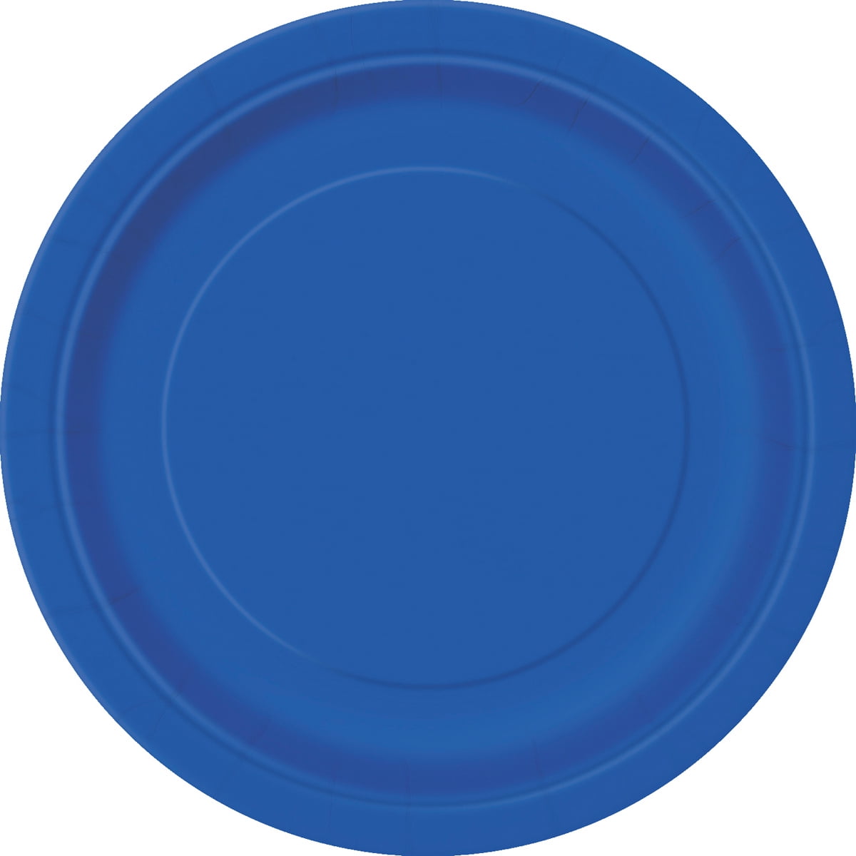 Round Dinner Plates 8 - 5/8' 8/Pkg - Royal Blue