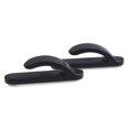 thumbnail image 1 of sweethay 1 par de bolsas de plástico para camiones y coches, gancho para llaves, monedero, organizador, rodamiento automático, 200g, colgador de Clip Ventana automotriz negro PC 1 sweethay CZ6404-00B, 1 of 5