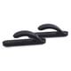 thumbnail image 1 of sweethay 1 par de bolsas de plástico para camiones y coches, gancho para llaves, monedero, organizador, rodamiento automático, 200g, colgador Ventana automotriz negro PC 1, 1 of 5