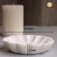thumbnail image 4 of Swadeshi Blessings Handcrafted Marble Jewelry Tray, Decorative Trinket Dish for Rings, Earrings ,Necklace, & Bracelet, 5 inch, 4 of 10