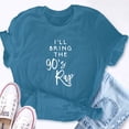 thumbnail image 5 of EcoLoom I'll Bring The 90s Rap Party Group Drinking Short Sleeve Unisex T Shirt, 5 of 6