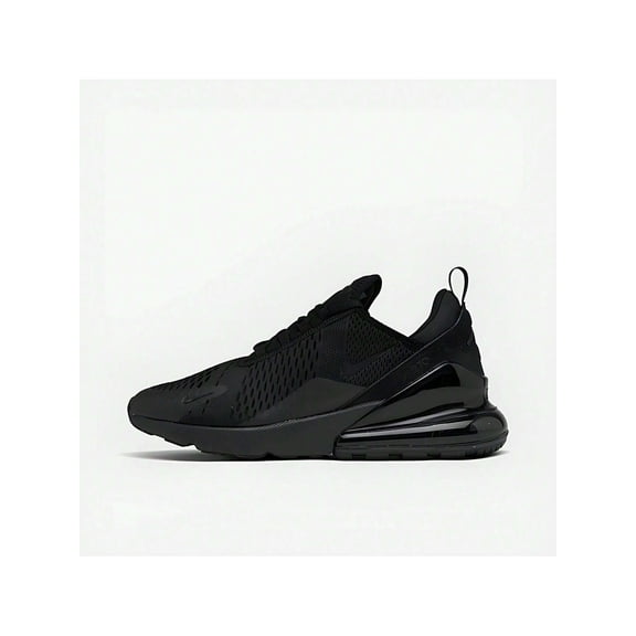 Nike Men's Air Max 270 Low Neck top Black/Black Athletic Shoes size 10.5