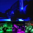 thumbnail image 5 of 10 pod RGB LED Rock Lights for Jeep Truck, Golf Cart, SUV, ATV, UTV, RZR Off-Road Vehicle, Waterproof Underlight Kit, Remote Control Music Mode, Neon Light Kit, 5 of 10