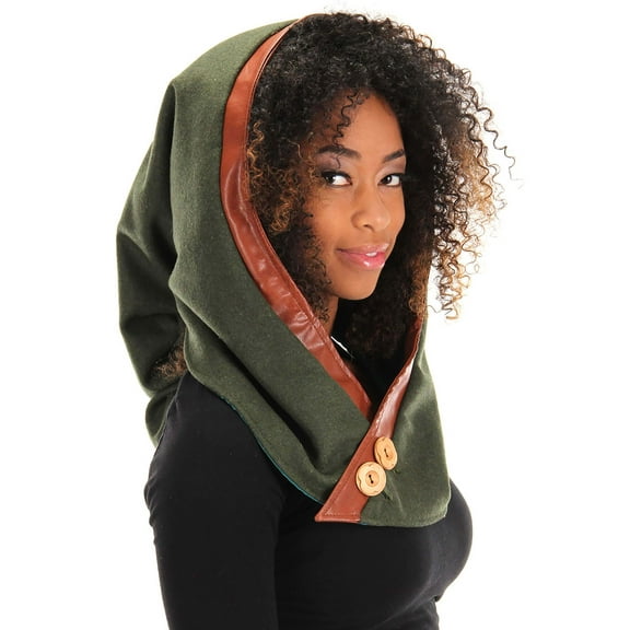 Plush Woodland Elf Hood