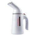thumbnail image 1 of Generic Portable 110V Handheld Steam Iron with 150ml Detachable Tank, 700W Power, Anti-Drip Stainless Steel Panel, 5-Hole Design for Home, Office & Travel Use, 1 of 7