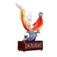 thumbnail image 4 of Estatua de carpa Feng Shui chino, decoración Feng Shui de resina con , escultura de carpa, figura de carpa para entrada, dormitorio, estantería, 4 of 8