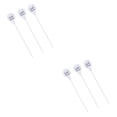 thumbnail image 2 of Bewildely 3 Pieces ABS Cake Probe Skewer Reusable Accessories Kitchen Baking Portable Anti-rust Cute Tester Replacement Home blanco 19*4.5 cm 2Conjunto, 2 of 6