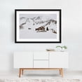 thumbnail image 2 of Mayflower Gulch Winter - Frisco Colorado Photography Winter Snow Mountain Landscape Abandoned Rustic Black Framed Wall Art Print 20 x 30 inches, 2 of 4