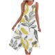 thumbnail image 1 of Pantalones Cortos para Vestidos Bajos Mujeres sin Mangas Cuello Redondo Cordón Ruffle A-Line Mini Vestido Poliéster, Vestido Casual para Citas Y Fiesta, 1 of 8