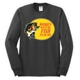 thumbnail image 2 of Women Want Me Fish Fear Me Fishing Mens Long Sleeve Shirt, Charcoal, 2XL, 2 of 3