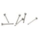 thumbnail image 4 of 24 piercings de acero quirúrgico con cristales y diamantes de imitación para la nariz (colores variados), 4 of 5
