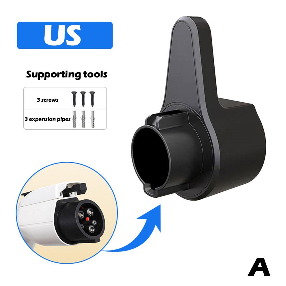 WallMount EV Charger Cable Holster for Convenient Electric Vehicle Charging  Q0X1
