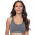 thumbnail image 3 of Fruit of the Loom M Nylon Wire Free Unpadded Scoop Neck Bra, 3 of 4