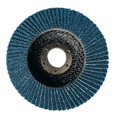 thumbnail image 5 of Juego de 10 discos de láminas de primera calidad, diámetro: 100 mm, grano 80, para lijar y pulir metal, acero y madera, recubierto con, 5 of 5