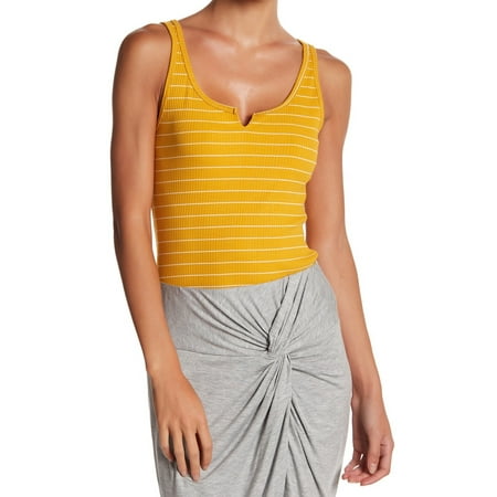 Lettuce Edge Scoop Neck Top - Socialite Womens Scoop Neck Lettuce Edge Striped Knit Top