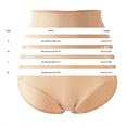 thumbnail image 3 of SAZBJOJN Shapewear Panties Summer Mesh Breathable Slimming Shaper Panties Comfort Shaper Underwear High Waist Tummy Control Butt Lifter Shapewear Shorts for Women Size L Beige, 3 of 5