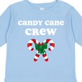 thumbnail image 4 of Inktastic Candy Cane Crew Boys or Girls Long Sleeve Toddler T-Shirt, 4 of 5