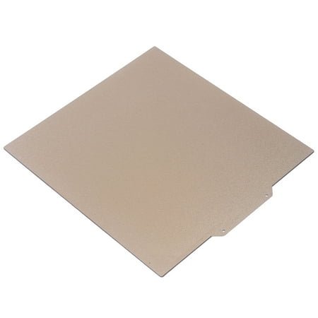

Spring Steel PEI Build Plate Spraying Powder Soft 2mm Overall Thickness Powder Painted PEI Spring Steel Bed Platform 265x250mm For Schools