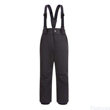 Fozruso Casual Thickened Warm Boys And Girls Snow Pants Jumpsuit for Girls Sizes 110