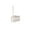 White, variant on Boovnll Deluxe Toilet Brush with Stainless Steel Toilet Bowl Brush Modern and Compact Toilet Cleaner Brush Long Handle Bristles for Bathroom Cleaning, Toilet Brush, Toilet Bowl Brush