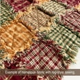 thumbnail image 5 of JCS Vintage Christmas 6 Plaid Homespun Cotton Fabric Sold by the Yard, 5 of 6