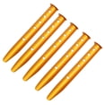 thumbnail image 1 of 5 uds Estacas Portátiles Shamjiam Ancla para Camping Amarillo 31cm Estacas Ligeras para Tiendas de Campaña, 1 of 7