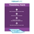 thumbnail image 4 of Vibrant Life Training Pads – Super Absorbent, Leak Proof, & Fast Dry Dog and Puppy Pee Pads – XXL 30 in x 36 in, 100 Count, 4 of 8