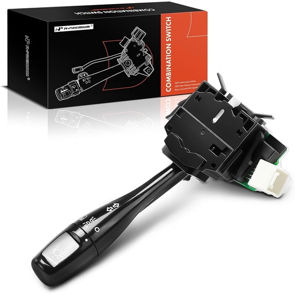 A-Premium Turn Signal Switch, Headlight Dimmer Parking Light Multifunction Switch Lever Compatible with Mitsubishi Lancer 2002-2004, Montero 2001-2004, Outlander 2003-2004